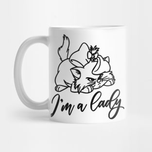 I am a lady Aristocats Mug